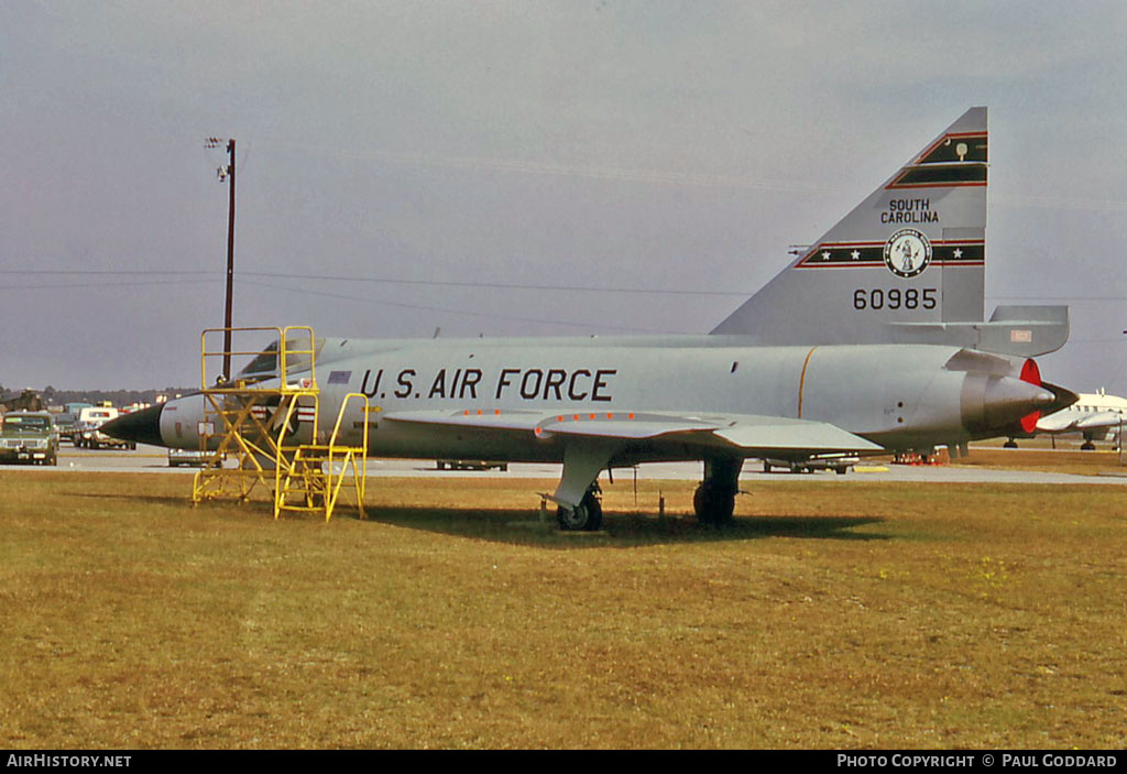 Aircraft Photo of 56-985 / 60985 | Convair F-102A Delta Dagger | USA - Air Force | AirHistory.net #582495