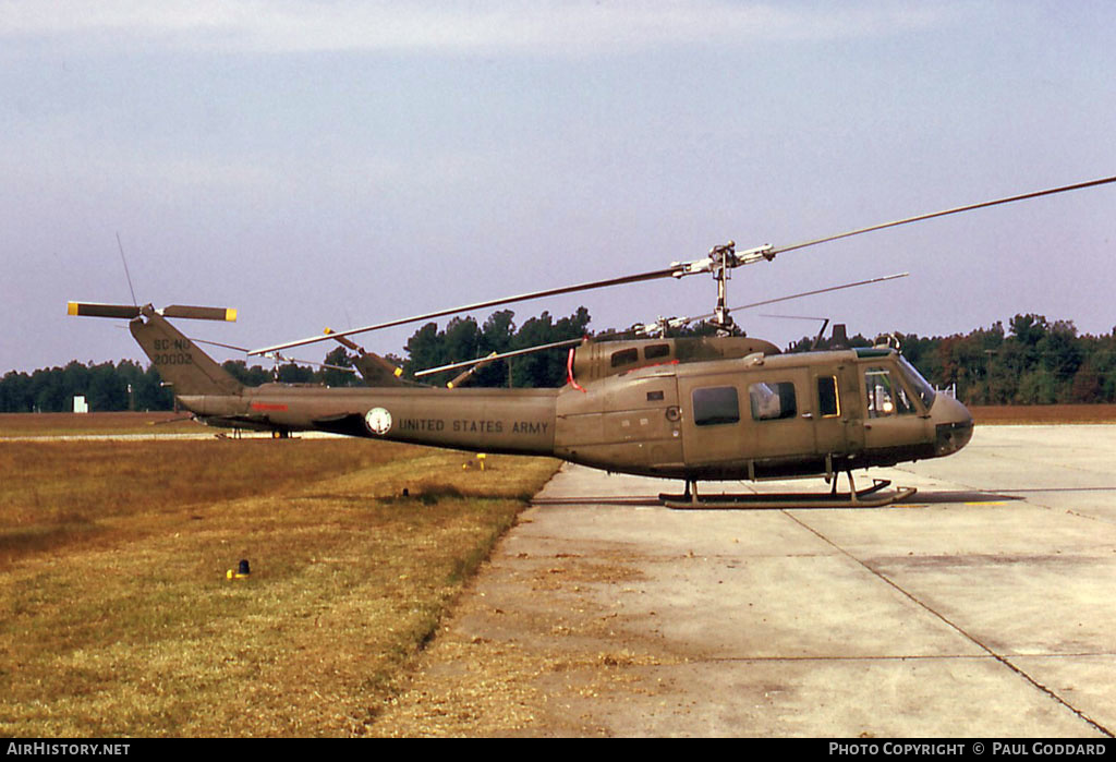 Aircraft Photo of 71-20002 / 20002 | Bell UH-1H Iroquois | USA - Army | AirHistory.net #582500