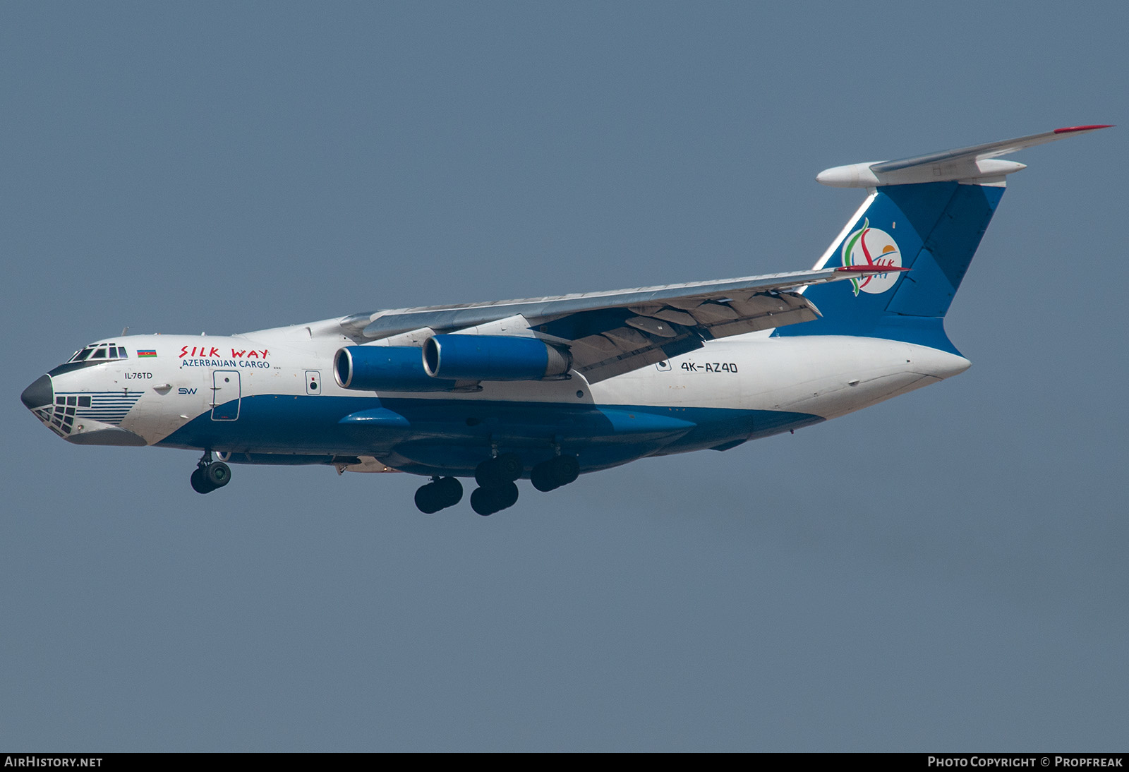 Aircraft Photo of 4K-AZ40 | Ilyushin Il-76TD | SilkWay Azerbaijan Cargo | AirHistory.net #582507