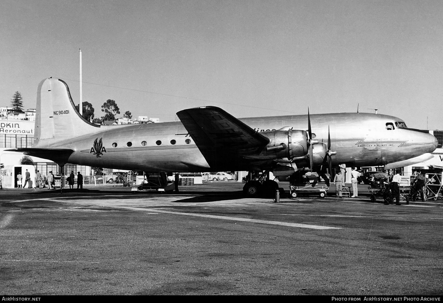 Aircraft Photo of NC90401 | Douglas C54B-DC | American Airlines | AirHistory.net #582514