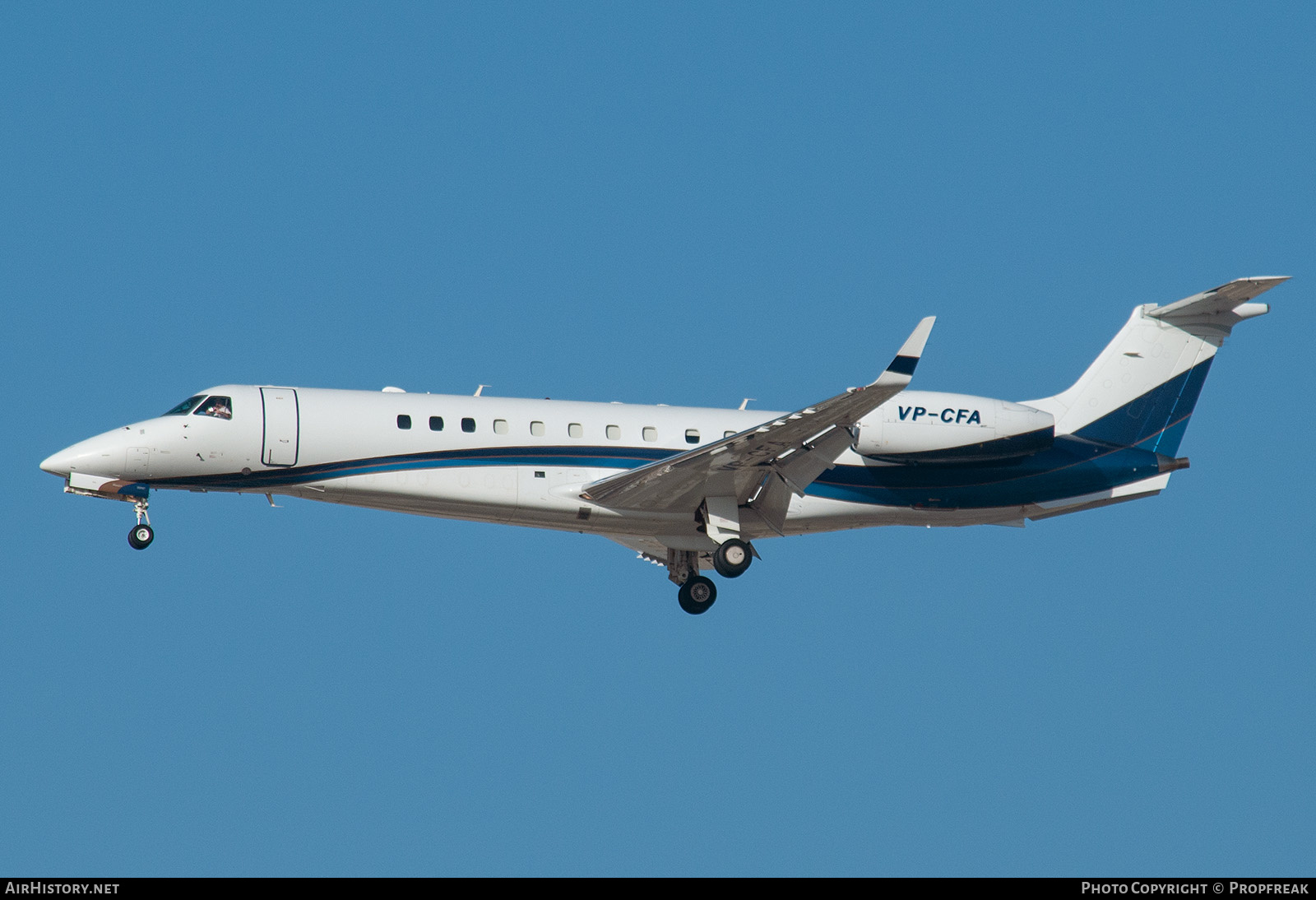Aircraft Photo of VP-CFA | Embraer Legacy 650 (EMB-135BJ) | AirHistory.net #582518