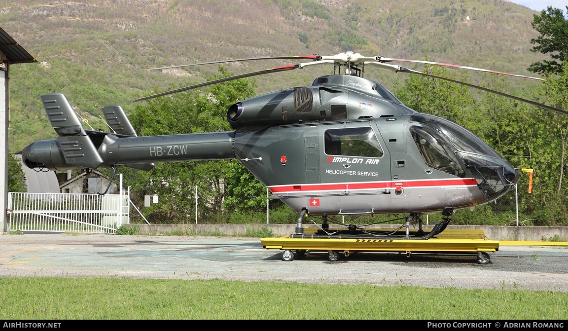 Aircraft Photo of HB-ZCW | MD Helicopters MD-900 Explorer | Simplon Air | AirHistory.net #582528