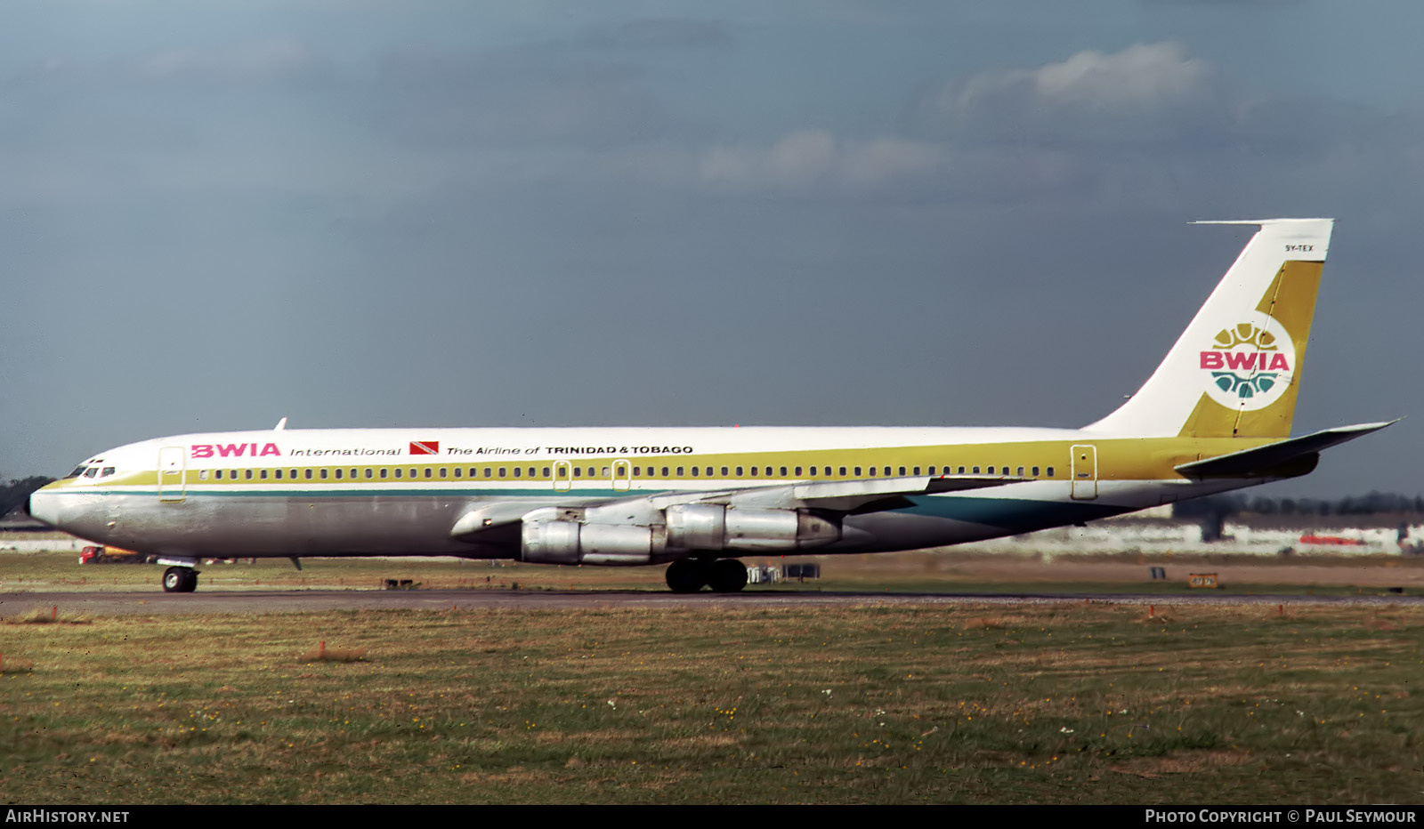 Aircraft Photo of 9Y-TEX | Boeing 707-321B | BWIA International | AirHistory.net #582548