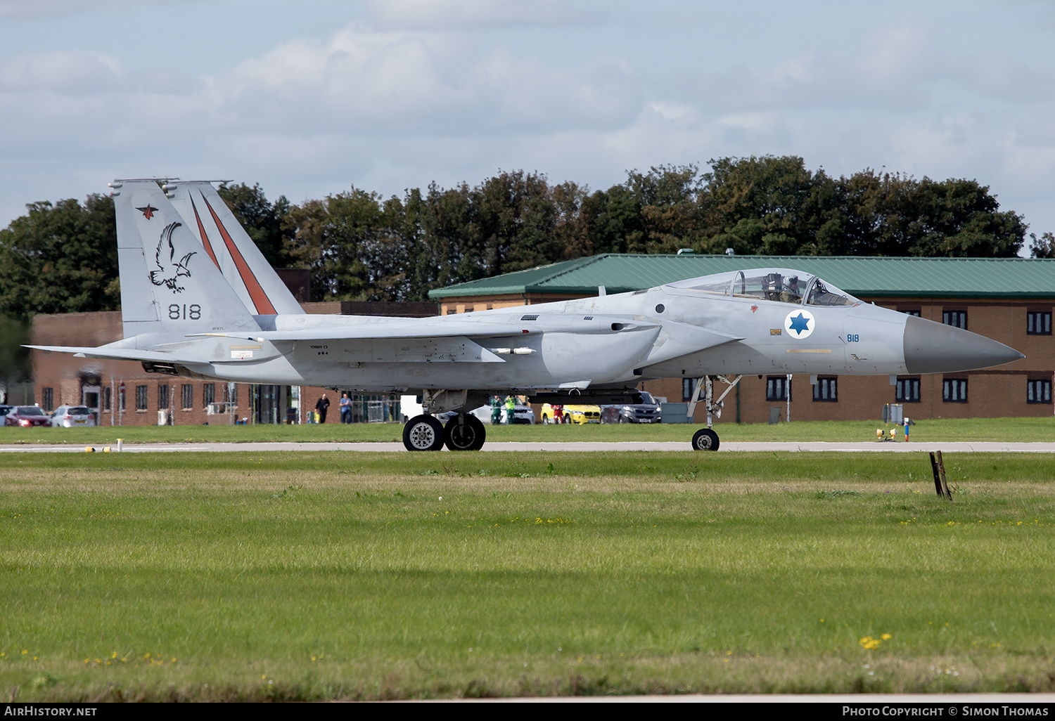 Aircraft Photo of 818 | McDonnell Douglas F-15C Baz | Israel - Air Force | AirHistory.net #582560