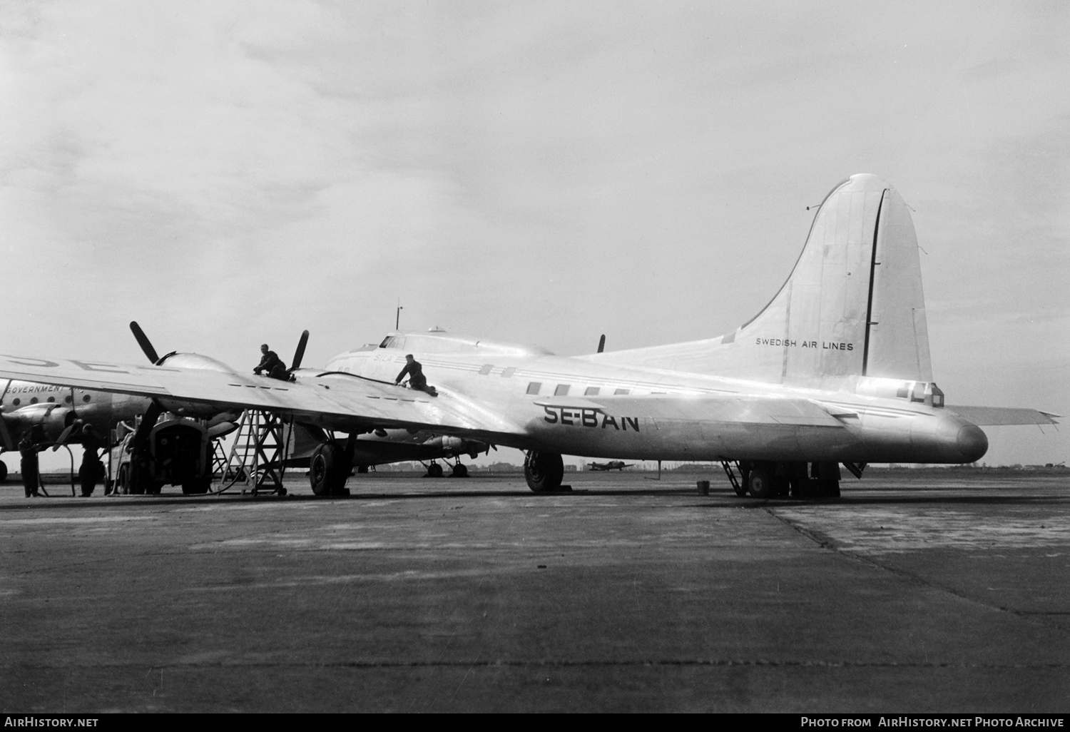 Aircraft Photo of SE-BAN | Boeing F-17 Felix | SILA Swedish Air Lines - Svensk Interkontinental Lufttrafik | AirHistory.net #582590