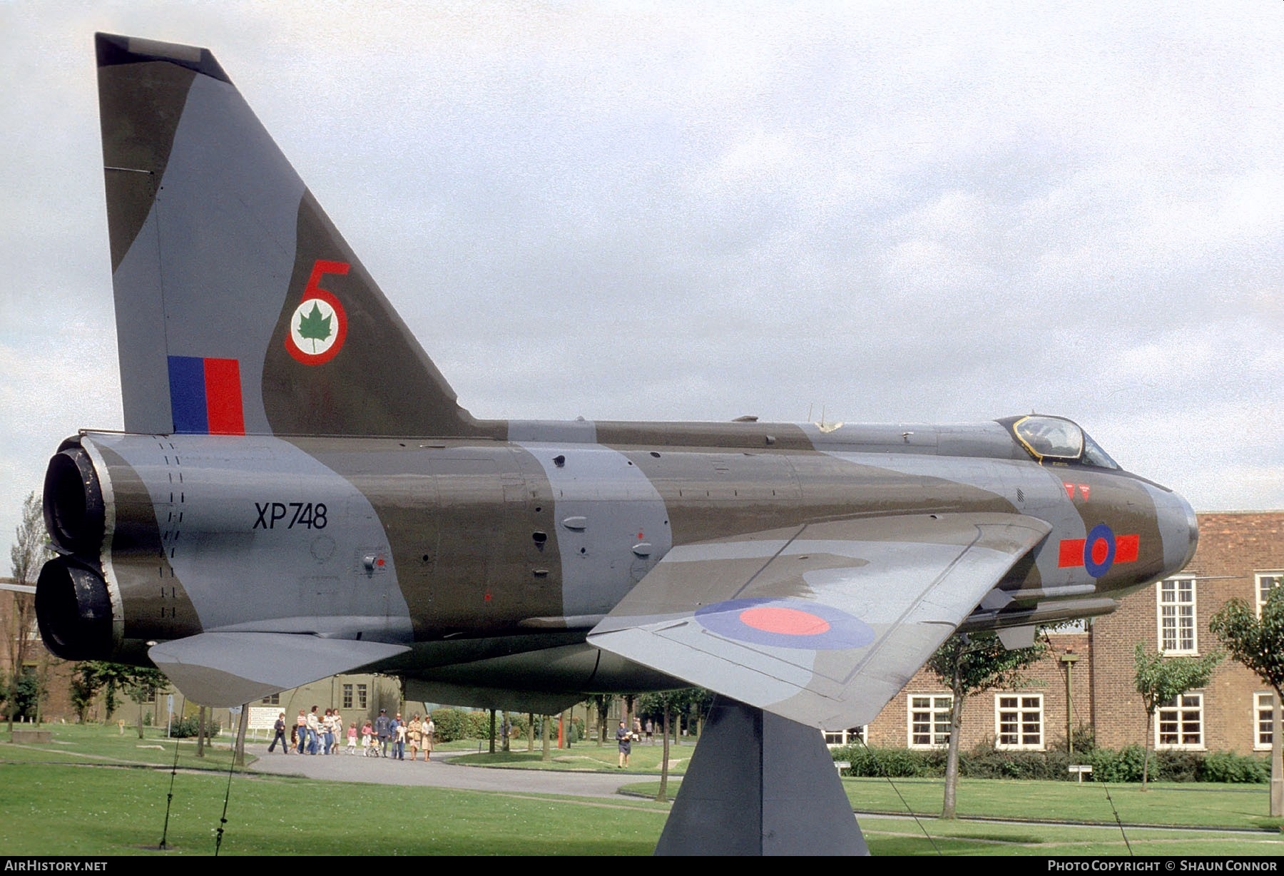 Aircraft Photo of XP748 | English Electric Lightning F3 | UK - Air Force | AirHistory.net #582595
