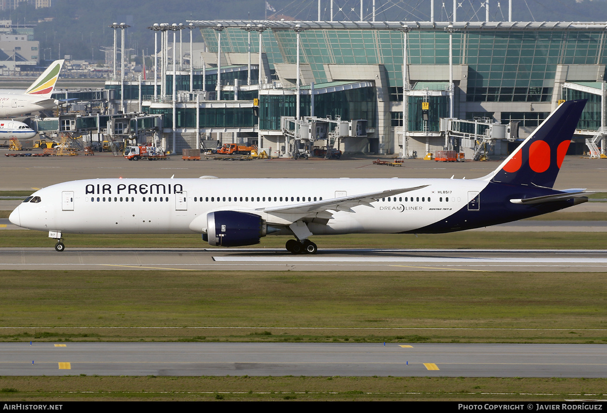 Aircraft Photo of HL8517 | Boeing 787-9 Dreamliner | Air Premia | AirHistory.net #582605