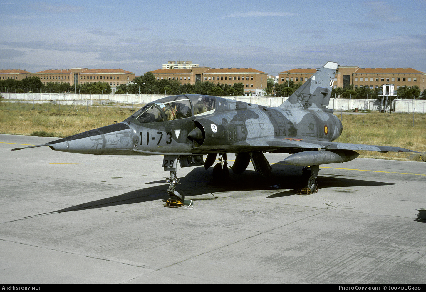 Aircraft Photo of CE11-28 | Dassault Mirage IIIDE | Spain - Air Force | AirHistory.net #582609