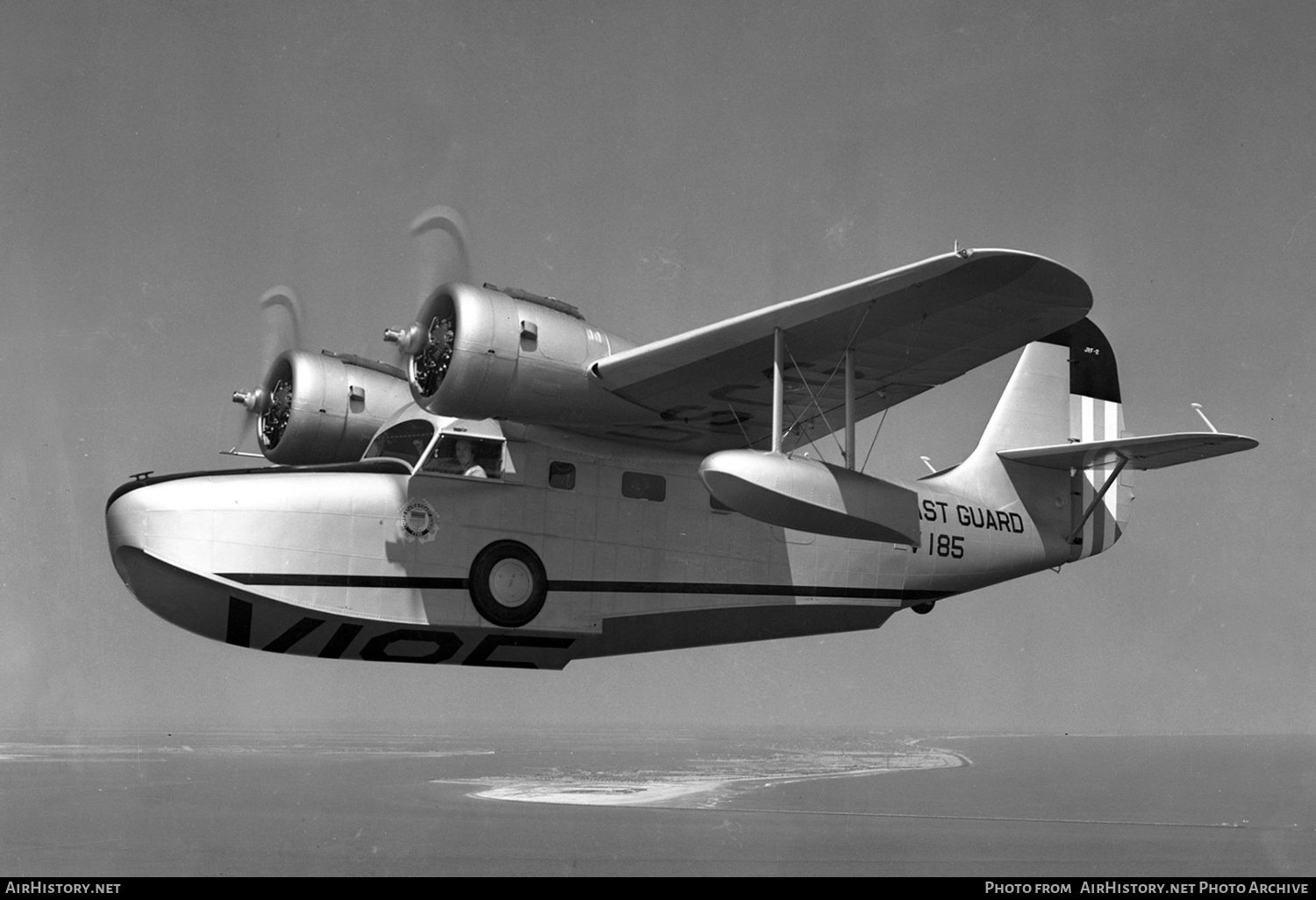 Aircraft Photo of V185 | Grumman JRF-2 Goose | USA - Coast Guard | AirHistory.net #582633