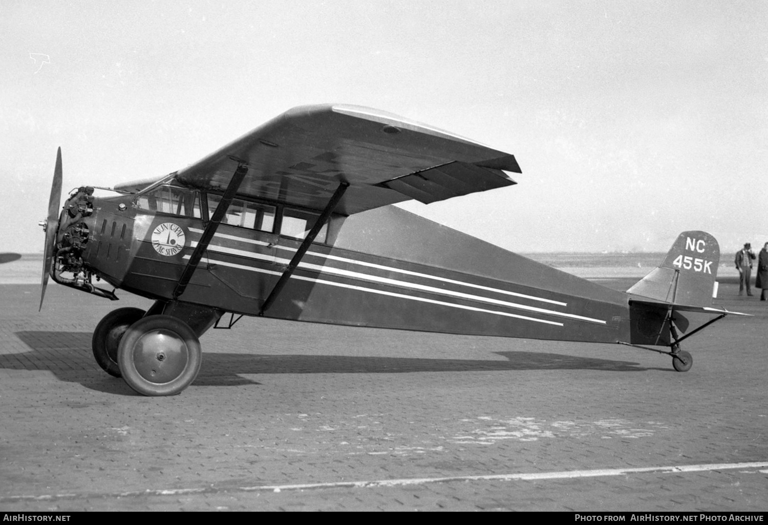 Aircraft Photo of NC455K | General 102-A Aristocrat | Municipal Flying Service | AirHistory.net #582634