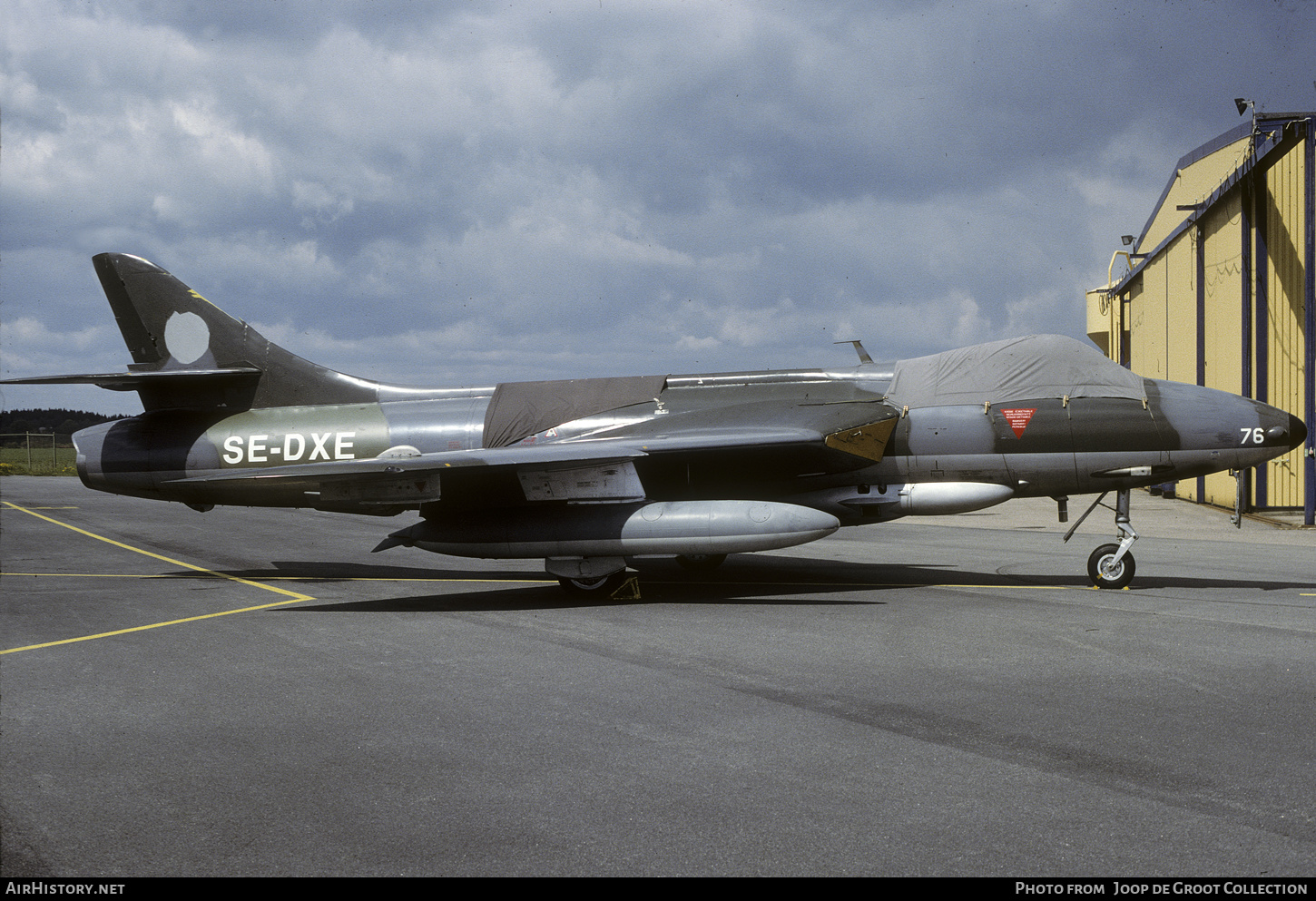 Aircraft Photo of SE-DXE | Hawker Hunter F58 | AirHistory.net #582679