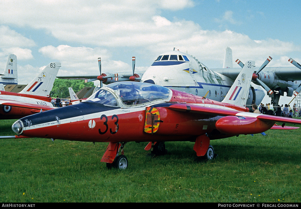 Aircraft Photo of XP533 | Folland Fo-144 Gnat T1 | UK - Air Force | AirHistory.net #582700