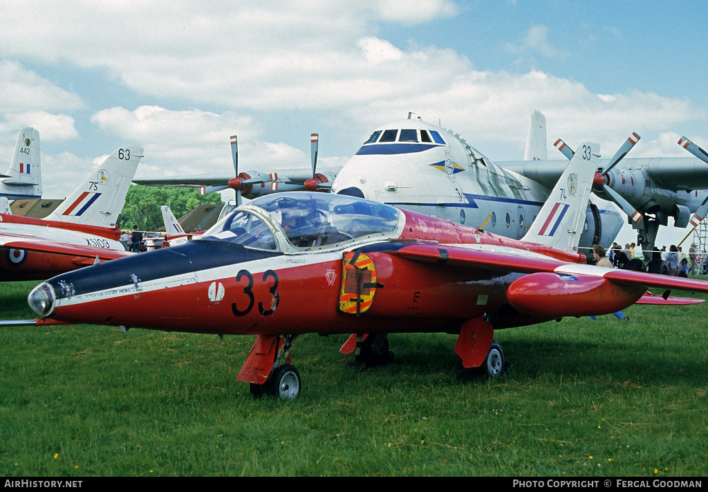 Aircraft Photo of XP533 | Folland Fo.144 Gnat T.1 | UK - Air Force | AirHistory.net #582700