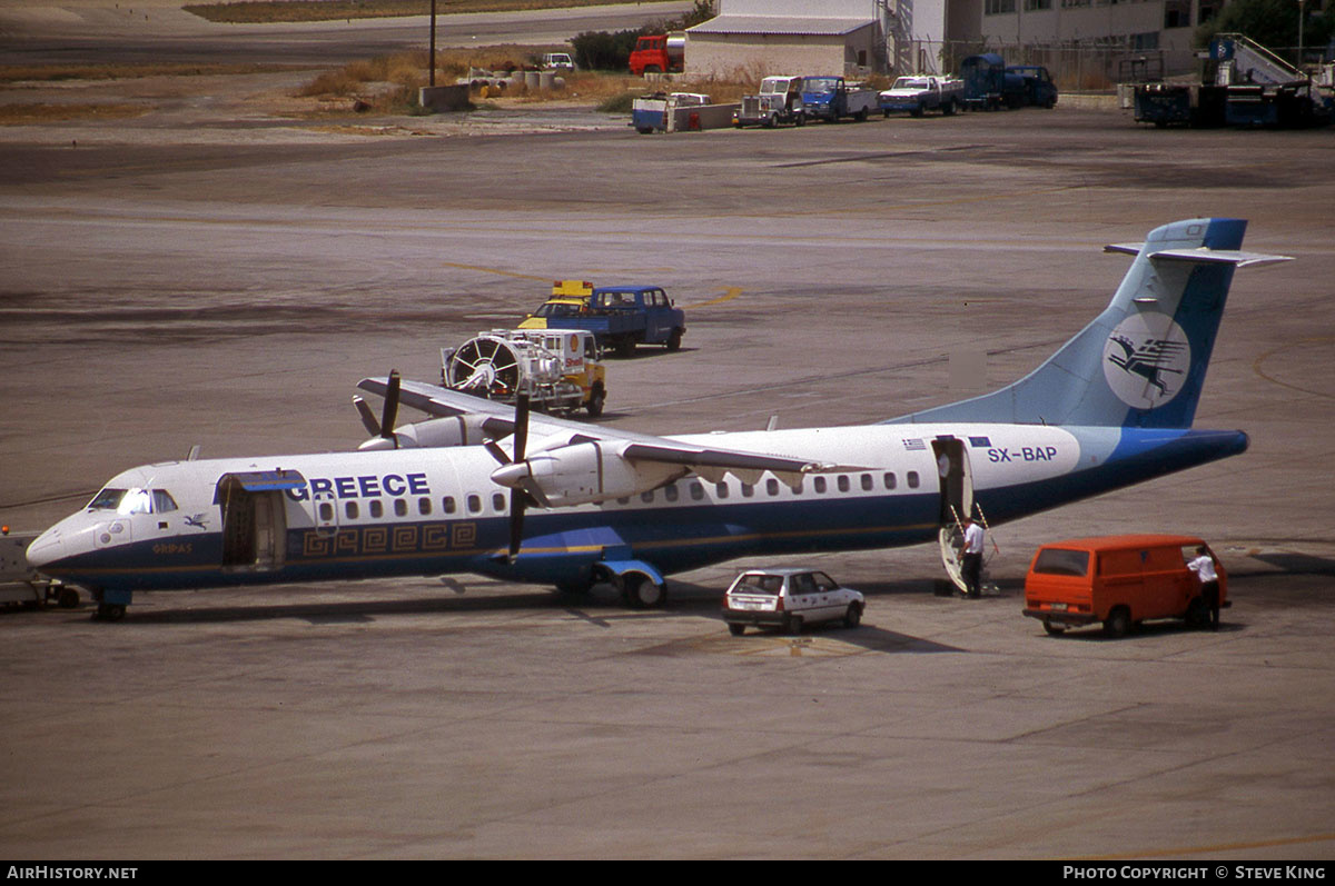 Aircraft Photo of SX-BAP | ATR ATR-72-202 | Air Greece | AirHistory.net #582734