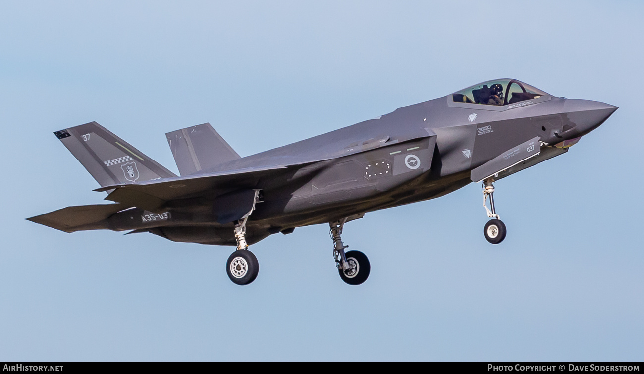 Aircraft Photo of A35-037 / 19-5510 | Lockheed Martin F-35A Lightning II | Australia - Air Force | AirHistory.net #582742