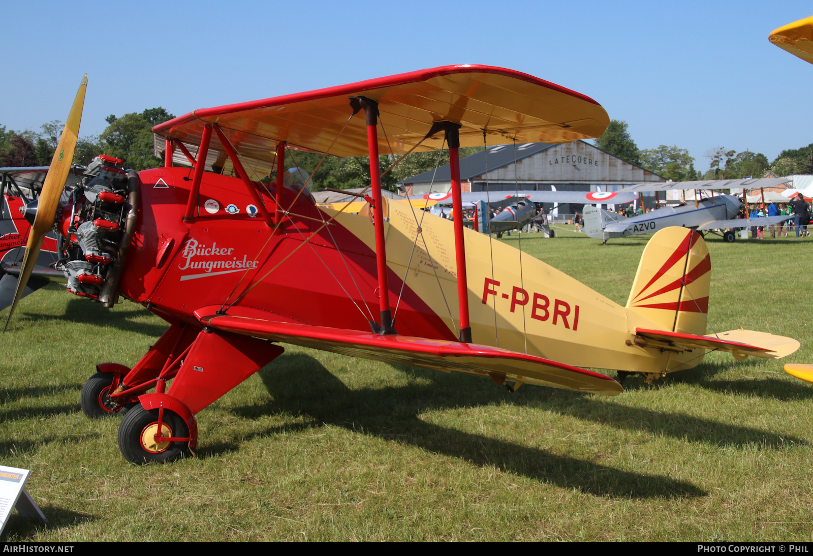 Aircraft Photo of F-PBRI | Bitz Bü 133D-1/Jacobs Jungmeister | AirHistory.net #582746