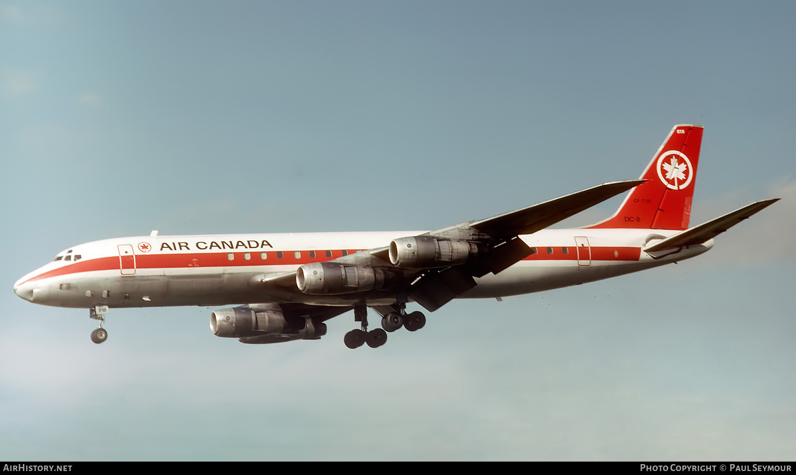 Aircraft Photo of CF-TJR | Douglas DC-8-54CF Jet Trader | Air Canada | AirHistory.net #582749