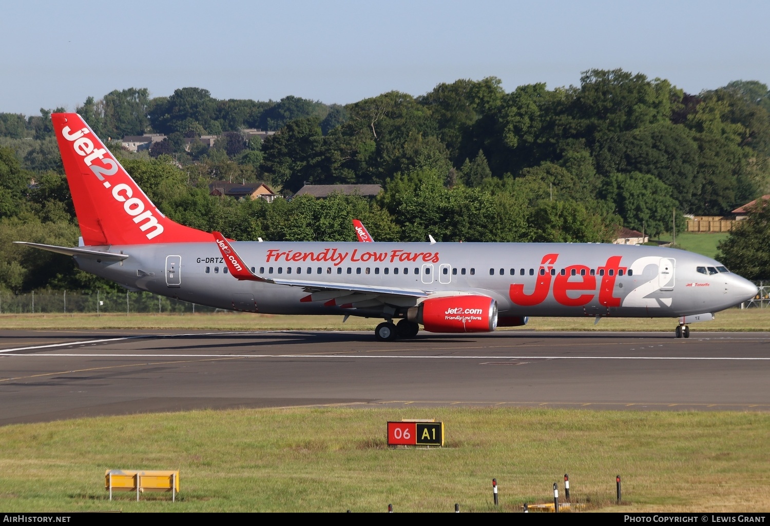 Aircraft Photo of G-DRTZ | Boeing 737-8AS | Jet2 | AirHistory.net #582750