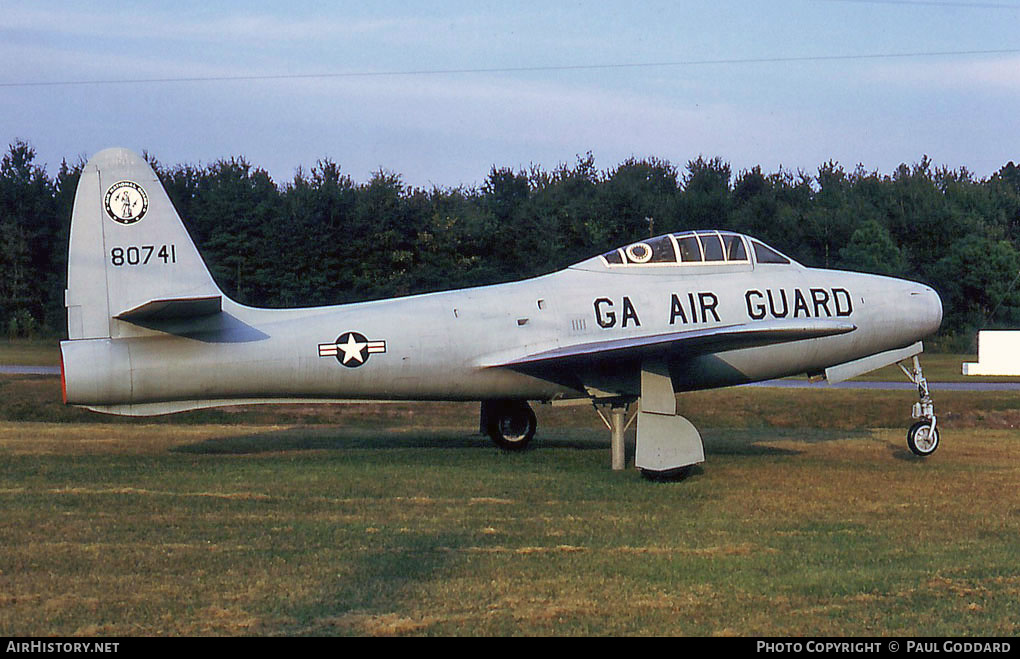 Aircraft Photo of 48-741 / 80741 | Republic F-84D Thunderjet | USA - Air Force | AirHistory.net #582765
