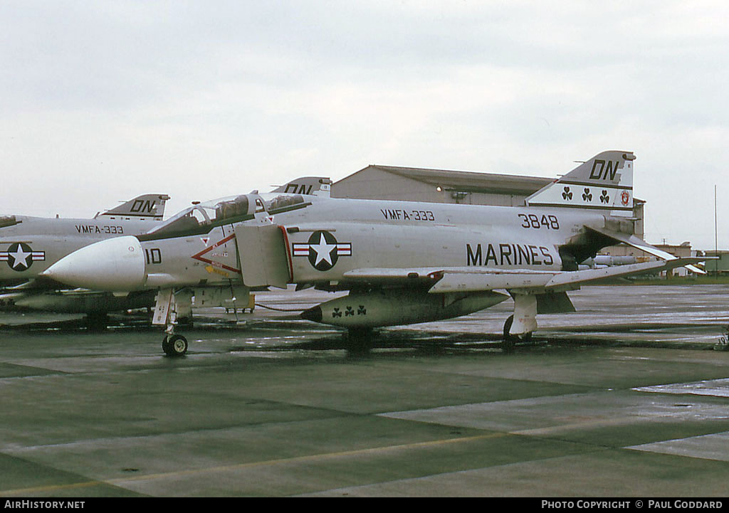 Aircraft Photo of 153848 / 3848 | McDonnell F-4J Phantom II | USA - Marines | AirHistory.net #582768