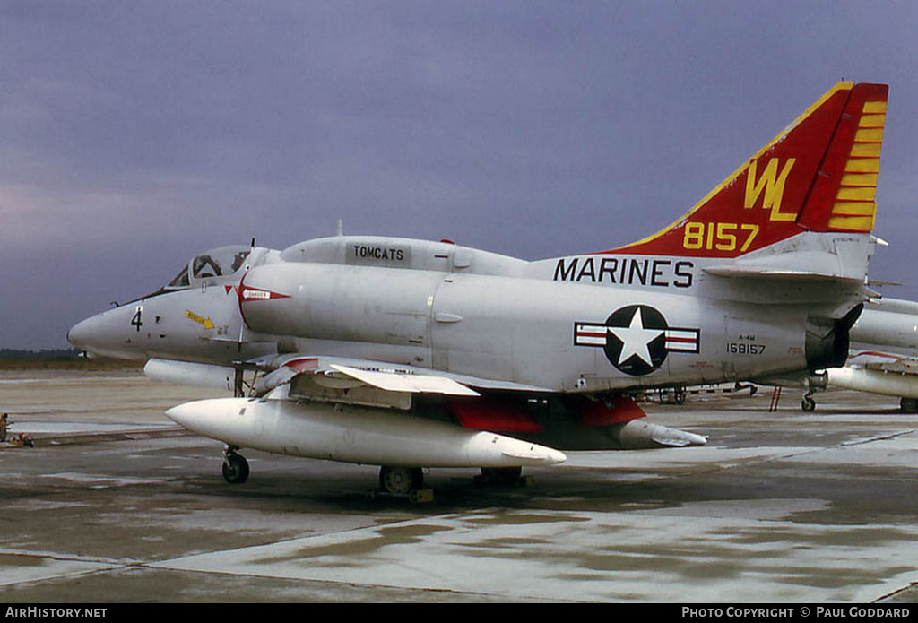 Aircraft Photo of 158157 / 8157 | McDonnell Douglas A-4M Skyhawk II | USA - Marines | AirHistory.net #582778