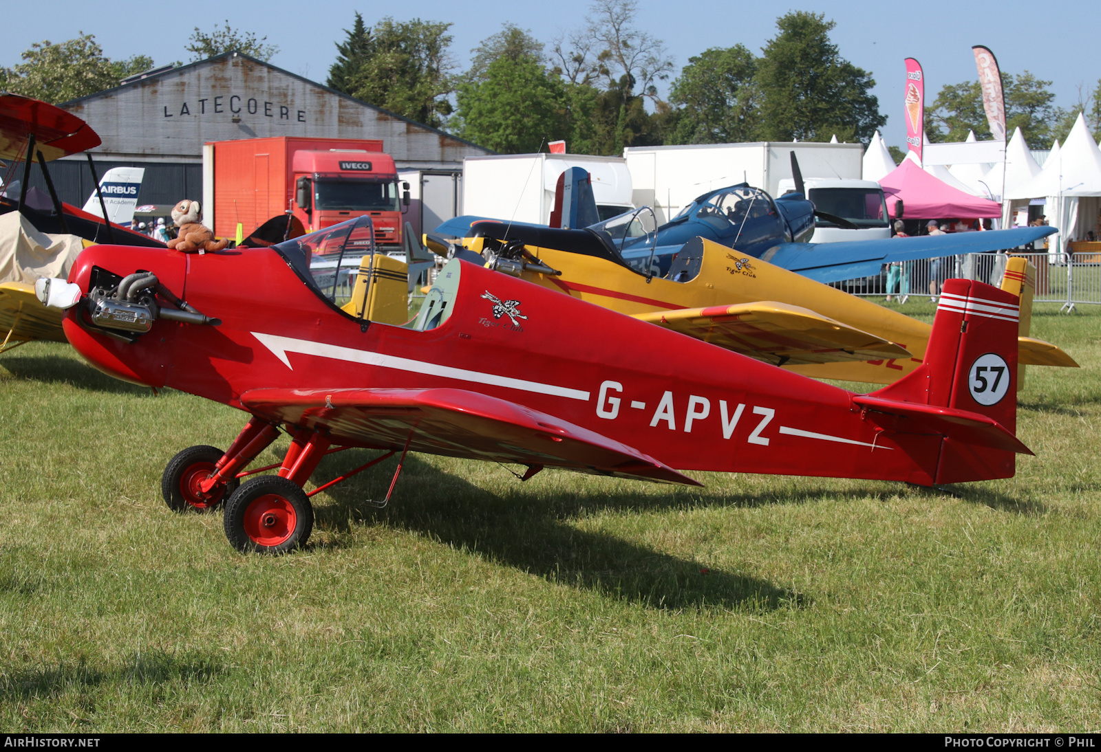 Aircraft Photo of G-APVZ | Druine D-31 Turbulent | AirHistory.net #582784