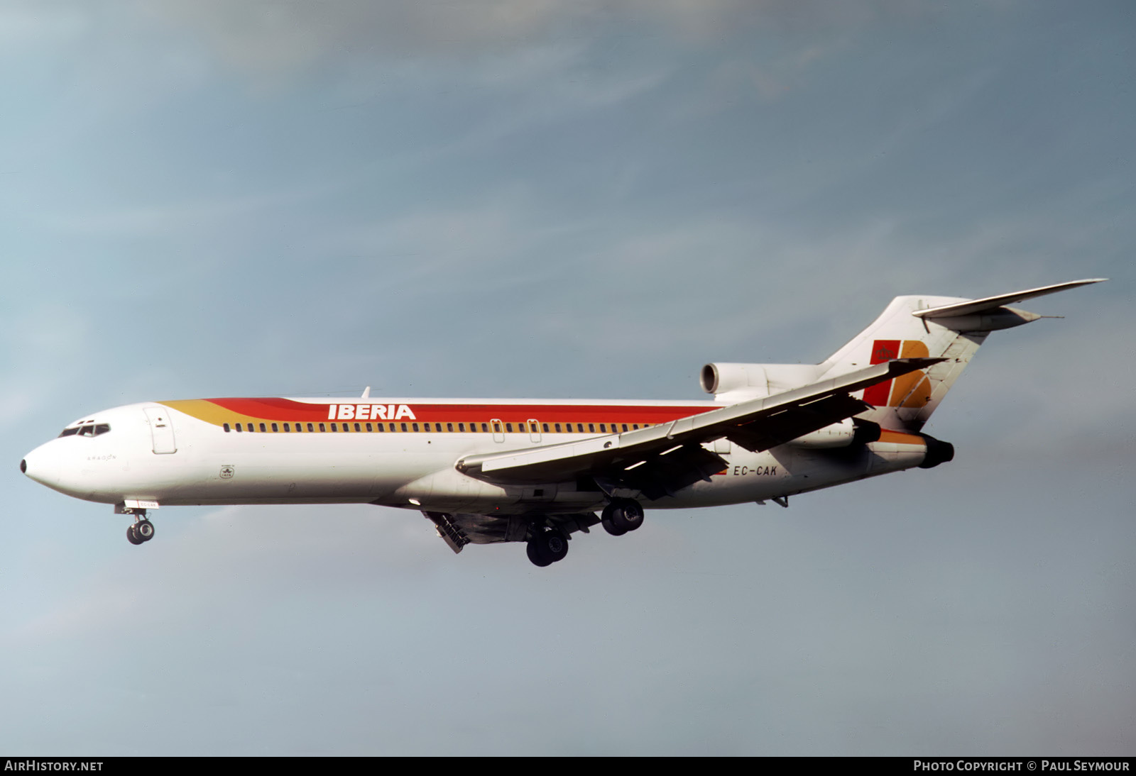 Aircraft Photo of EC-CAK | Boeing 727-256/Adv | Iberia | AirHistory.net #582786