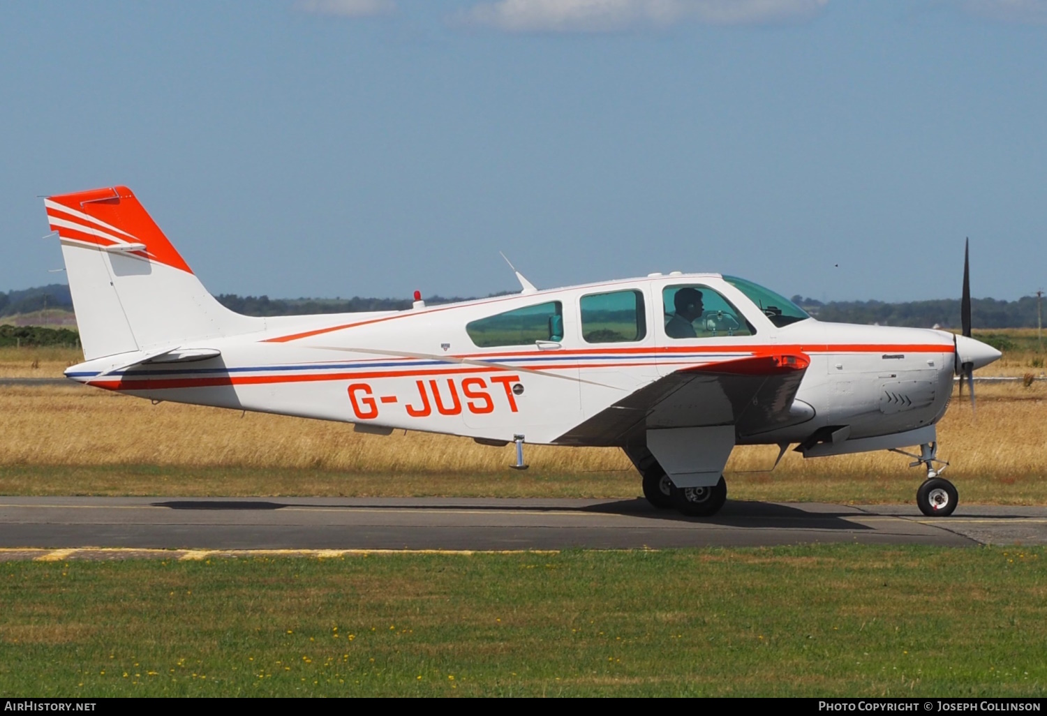 Aircraft Photo of G-JUST | Beech F33A Bonanza | AirHistory.net #582801