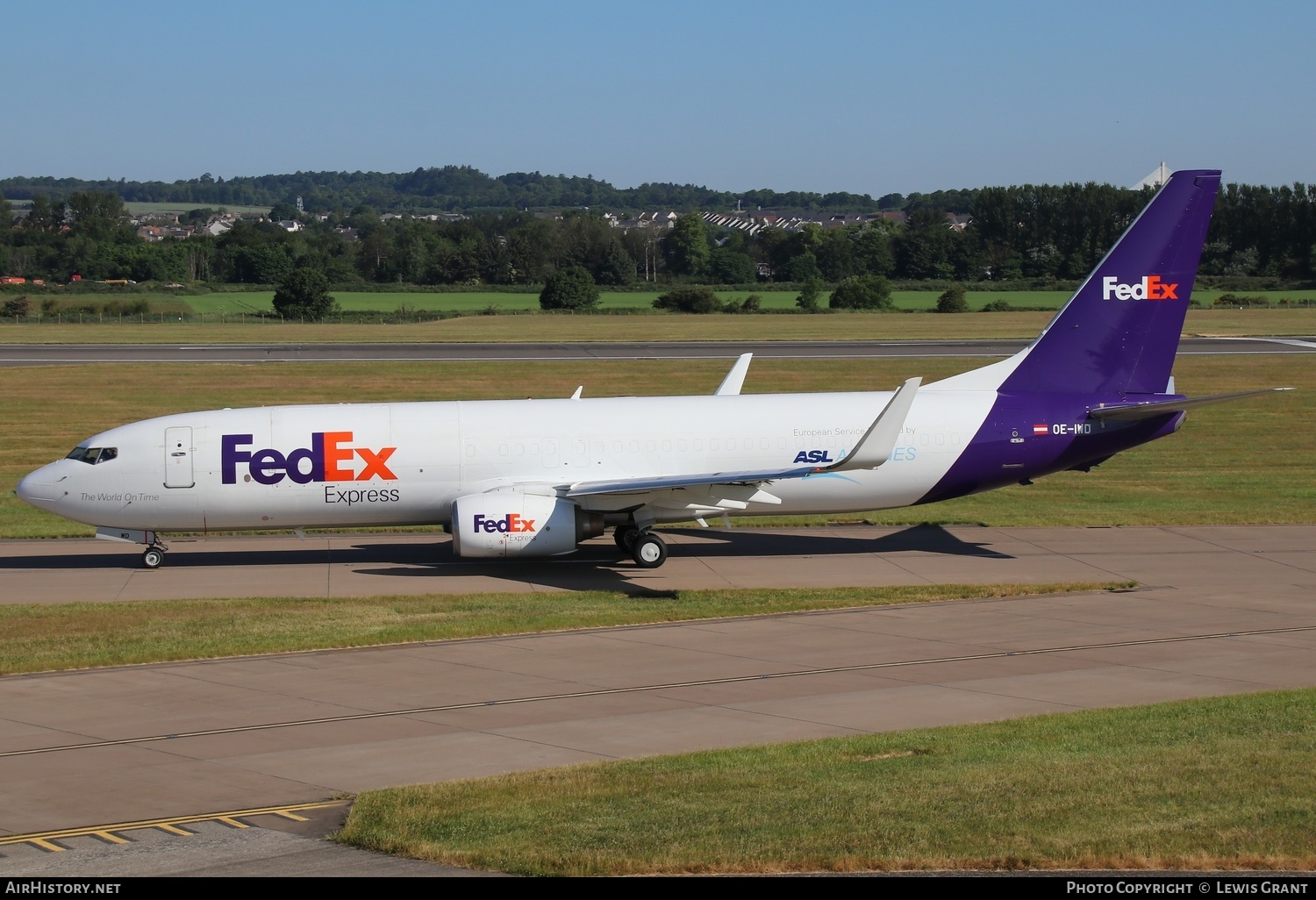 Aircraft Photo of OE-IWD | Boeing 737-8AS(BCF) | FedEx Express | AirHistory.net #582819
