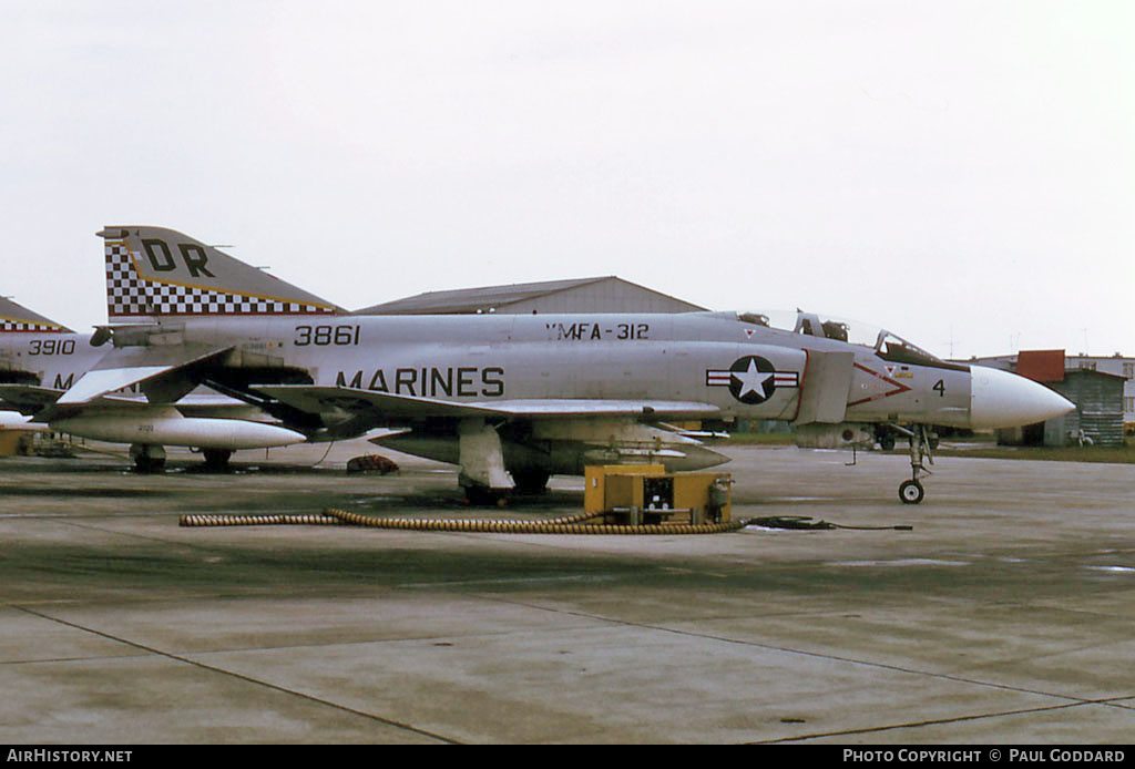 Aircraft Photo of 153861 / 3861 | McDonnell F-4J Phantom II | USA - Marines | AirHistory.net #582828