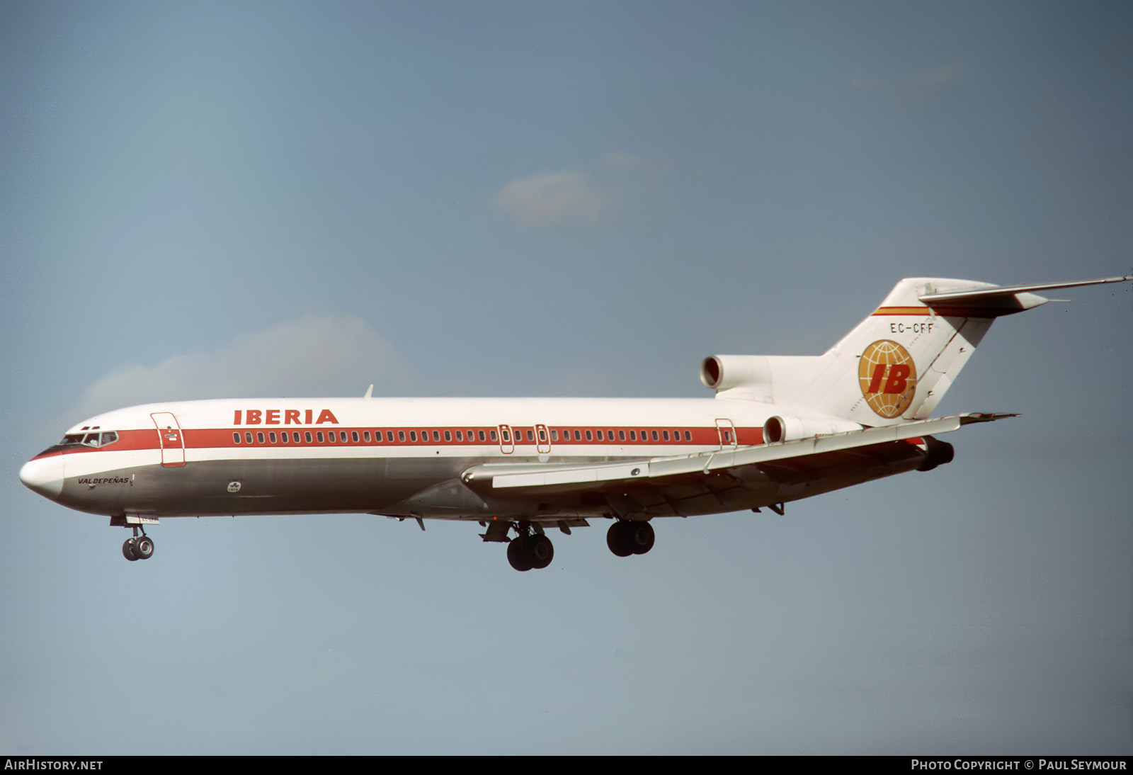 Aircraft Photo of EC-CFF | Boeing 727-256/Adv | Iberia | AirHistory.net #582833