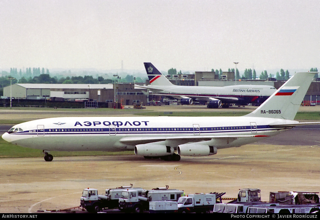 Aircraft Photo of RA-86065 | Ilyushin Il-86 | Aeroflot | AirHistory.net #582847