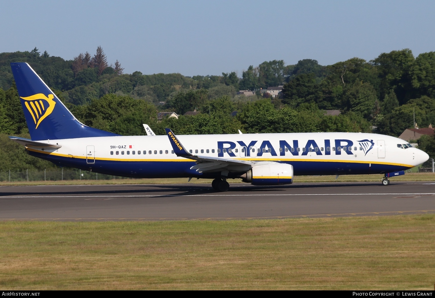 Aircraft Photo of 9H-QAZ | Boeing 737-8AS | Ryanair | AirHistory.net #582849
