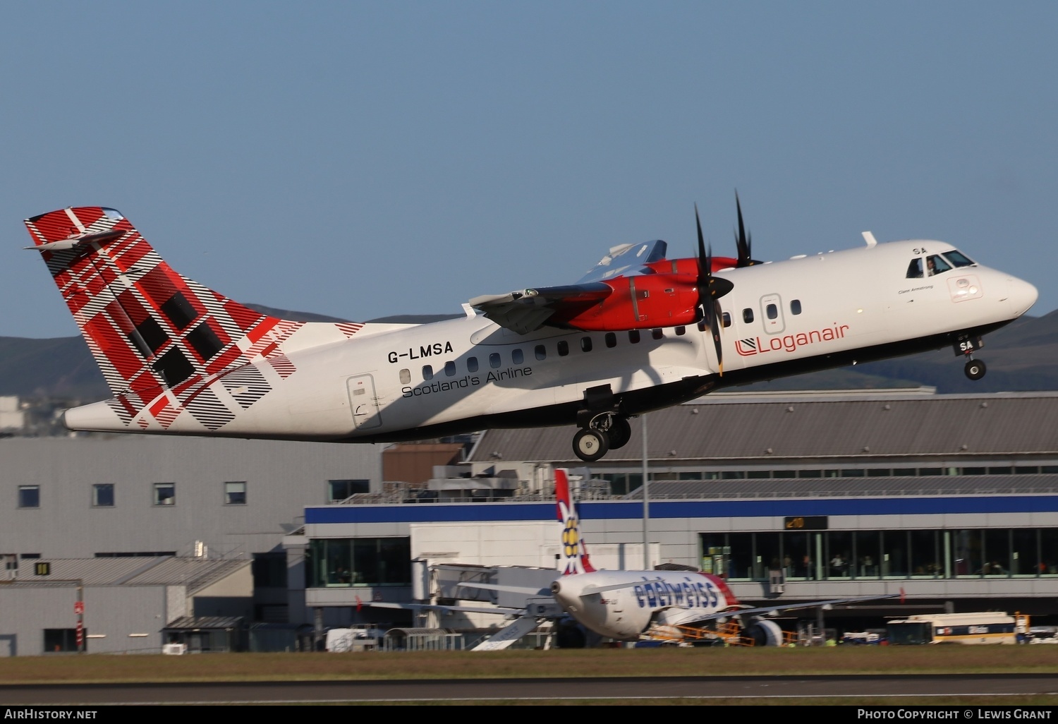 Aircraft Photo of G-LMSA | ATR ATR-42-600 | Loganair | AirHistory.net #582866
