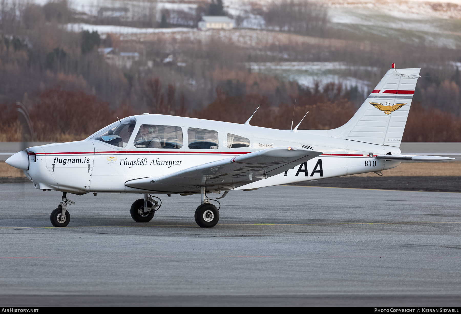 Aircraft Photo of TF-FAA | Piper PA-28-161 Warrior II | Flugskóli Akureyrar | AirHistory.net #582875