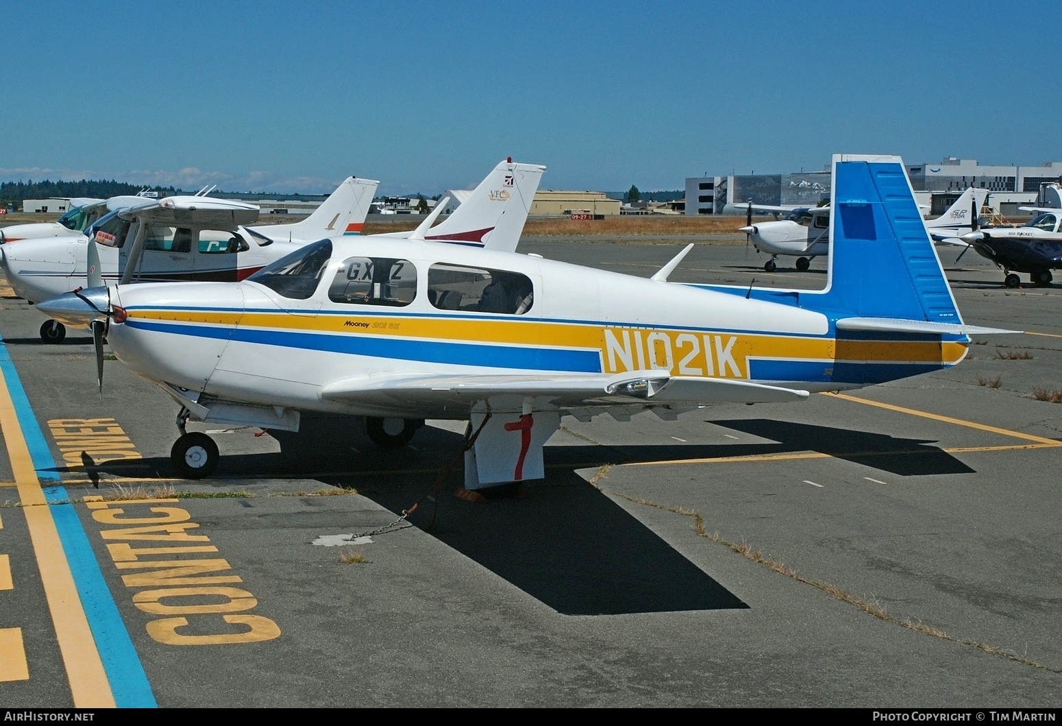 Aircraft Photo of N1021K | Mooney M-20J 201SE | AirHistory.net #582888