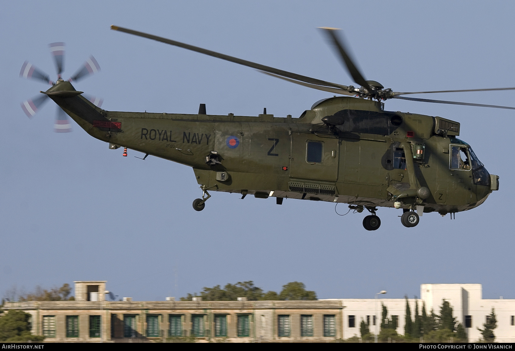 Aircraft Photo of ZF120 | Westland WS-61 Sea King HC4 | UK - Navy | AirHistory.net #582890