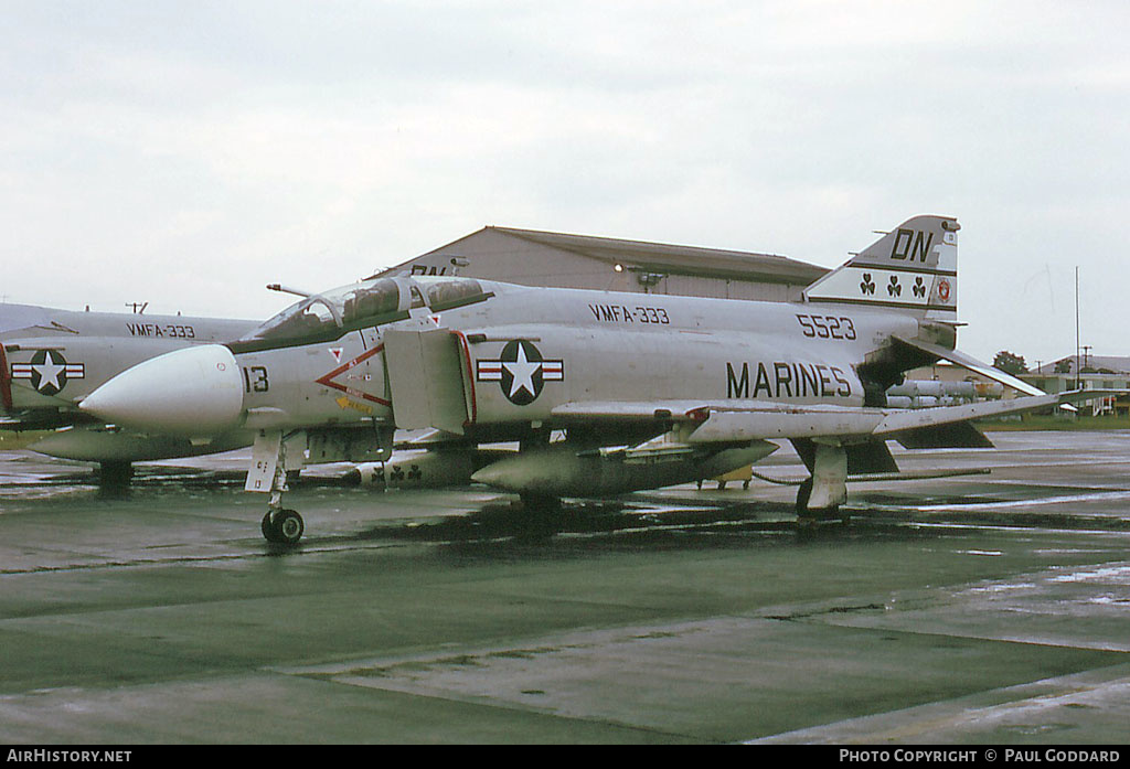 Aircraft Photo of 155523 / 5523 | McDonnell F-4J Phantom II | USA - Marines | AirHistory.net #582894