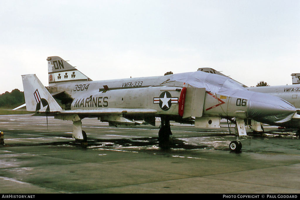 Aircraft Photo of 153904 / 3904 | McDonnell F-4J Phantom II | USA - Marines | AirHistory.net #582931