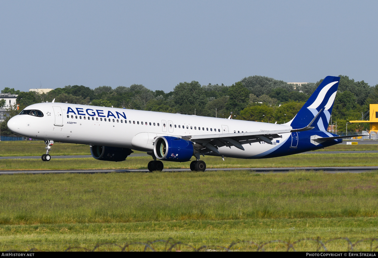 Aircraft Photo of SX-NAD | Airbus A321-271N | Aegean Airlines | AirHistory.net #582935