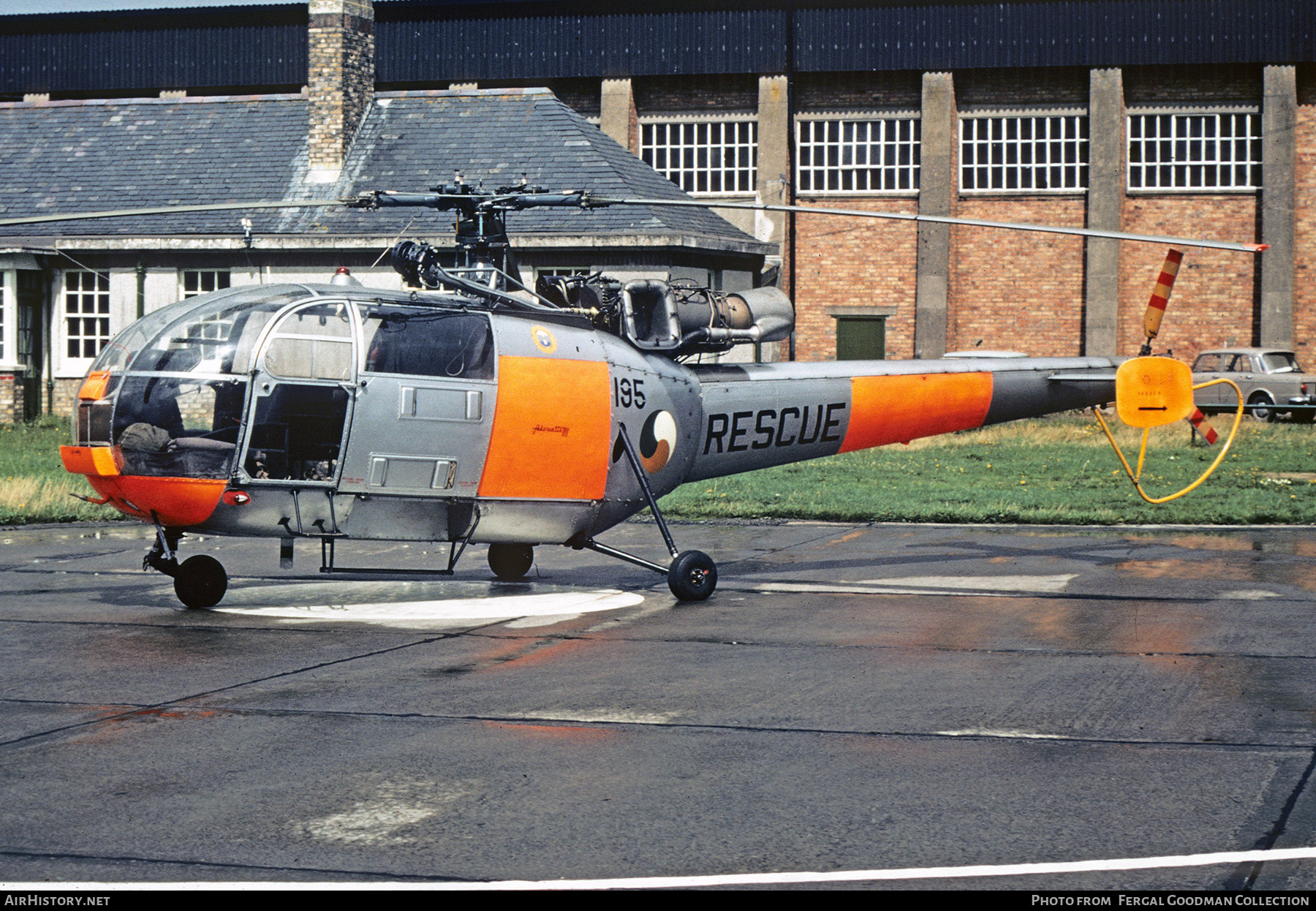 Aircraft Photo of 195 | Sud SA-316B Alouette III | Ireland - Air Force | AirHistory.net #582960