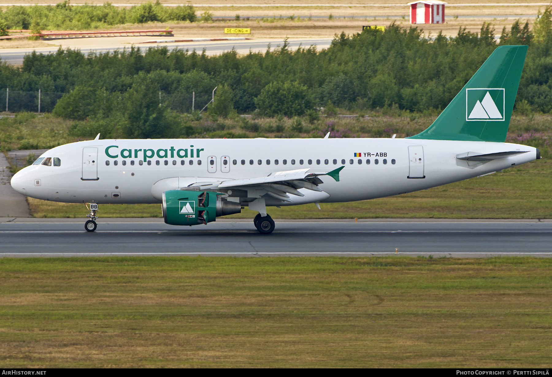Aircraft Photo of YR-ABB | Airbus A319-112 | Carpatair | AirHistory.net #582971