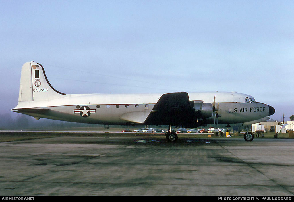 Aircraft Photo of 45-596 / 0-50596 | Douglas C-54G Skymaster | USA - Air Force | AirHistory.net #582977