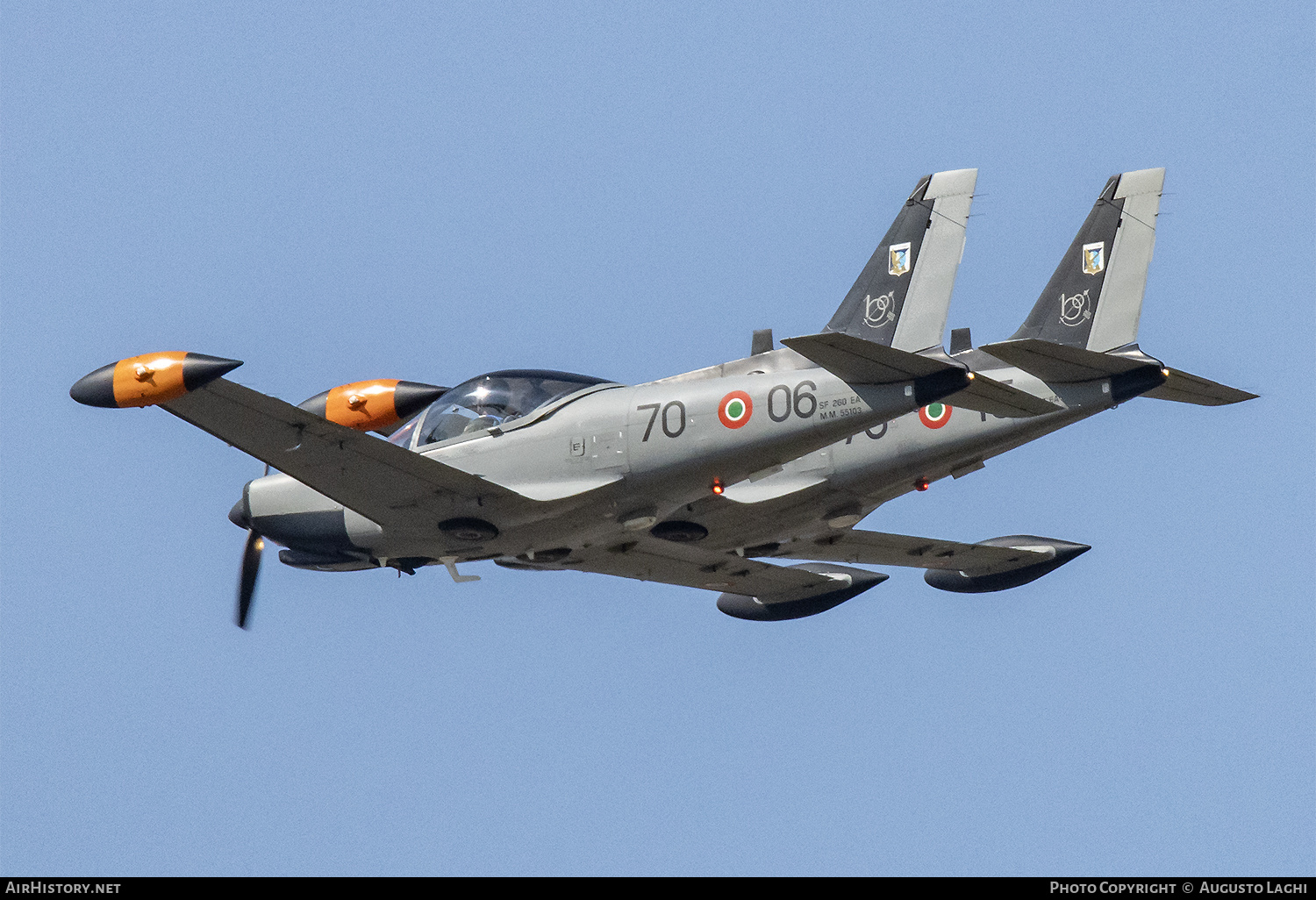Aircraft Photo of MM55103 | Aermacchi SF-260EA | Italy - Air Force | AirHistory.net #582995
