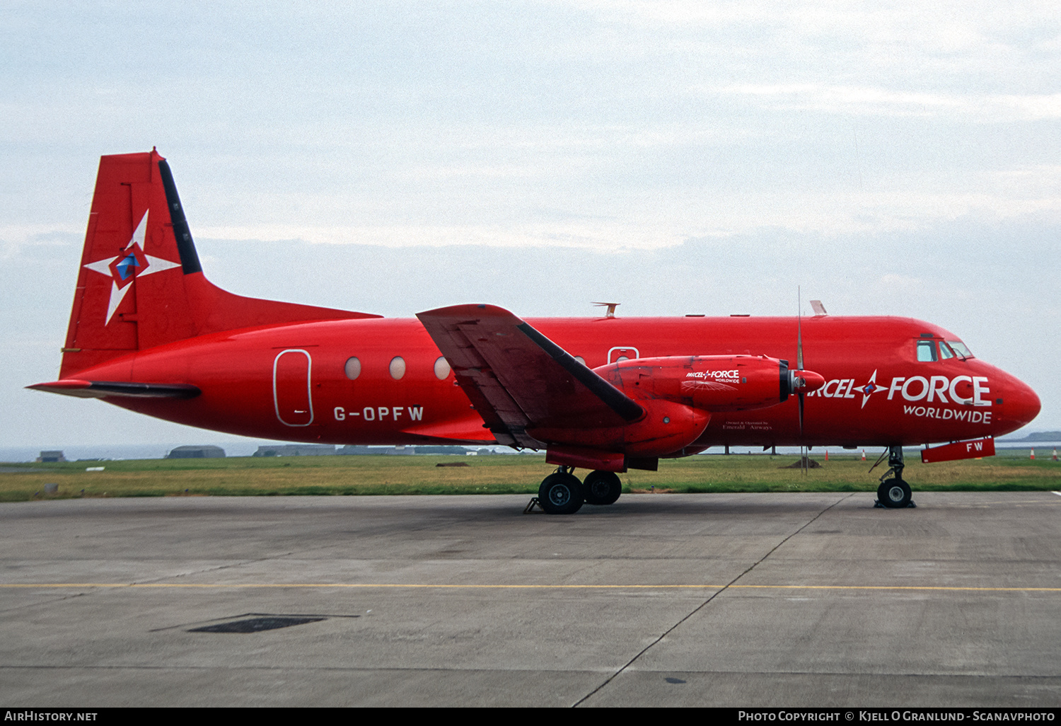 Aircraft Photo of G-OPFW | Hawker Siddeley HS-748 Srs2A/266 | Parcelforce | AirHistory.net #582997