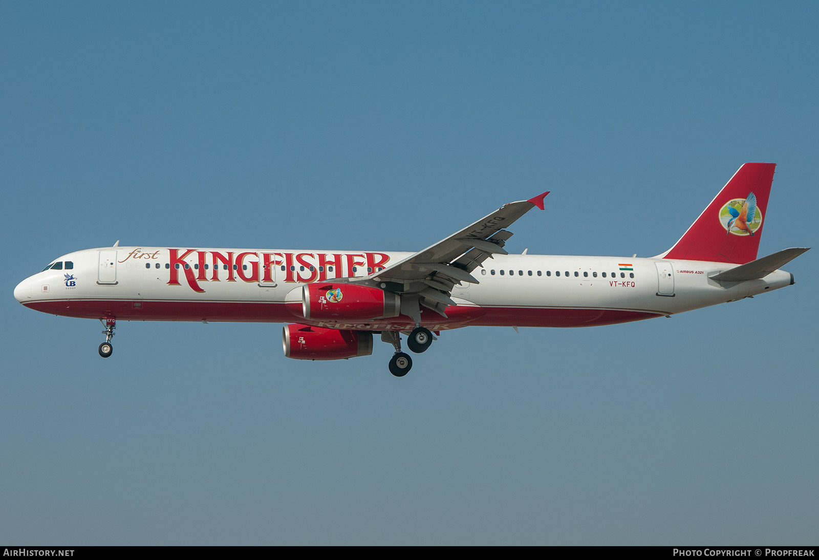 Aircraft Photo of VT-KFQ | Airbus A321-232 | Kingfisher Airlines | AirHistory.net #583026