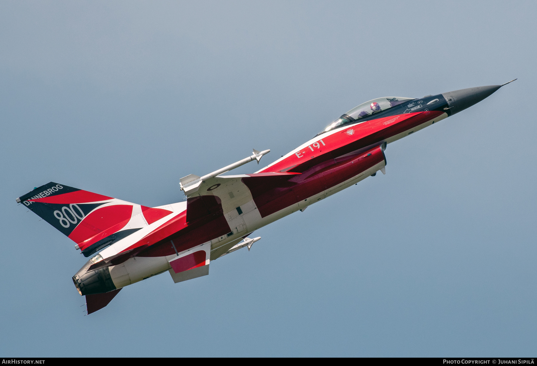 Aircraft Photo of E-191 | General Dynamics F-16AM Fighting Falcon | Denmark - Air Force | AirHistory.net #583036
