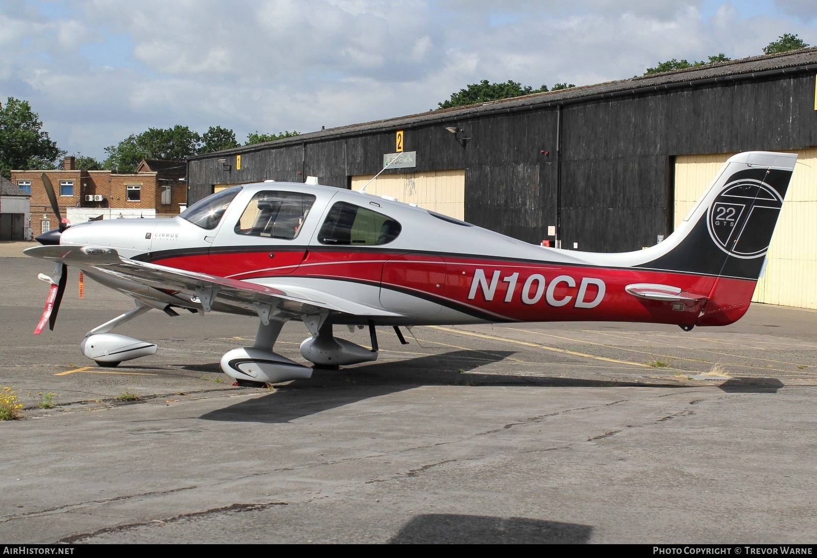 Aircraft Photo of N10CD | Cirrus SR-22T G3-GTS | AirHistory.net #583041