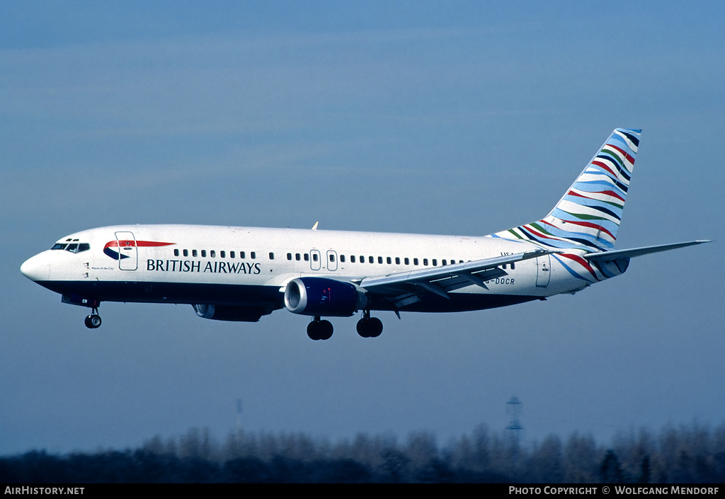 Aircraft Photo of G-DOCR | Boeing 737-436 | British Airways | AirHistory.net #583047