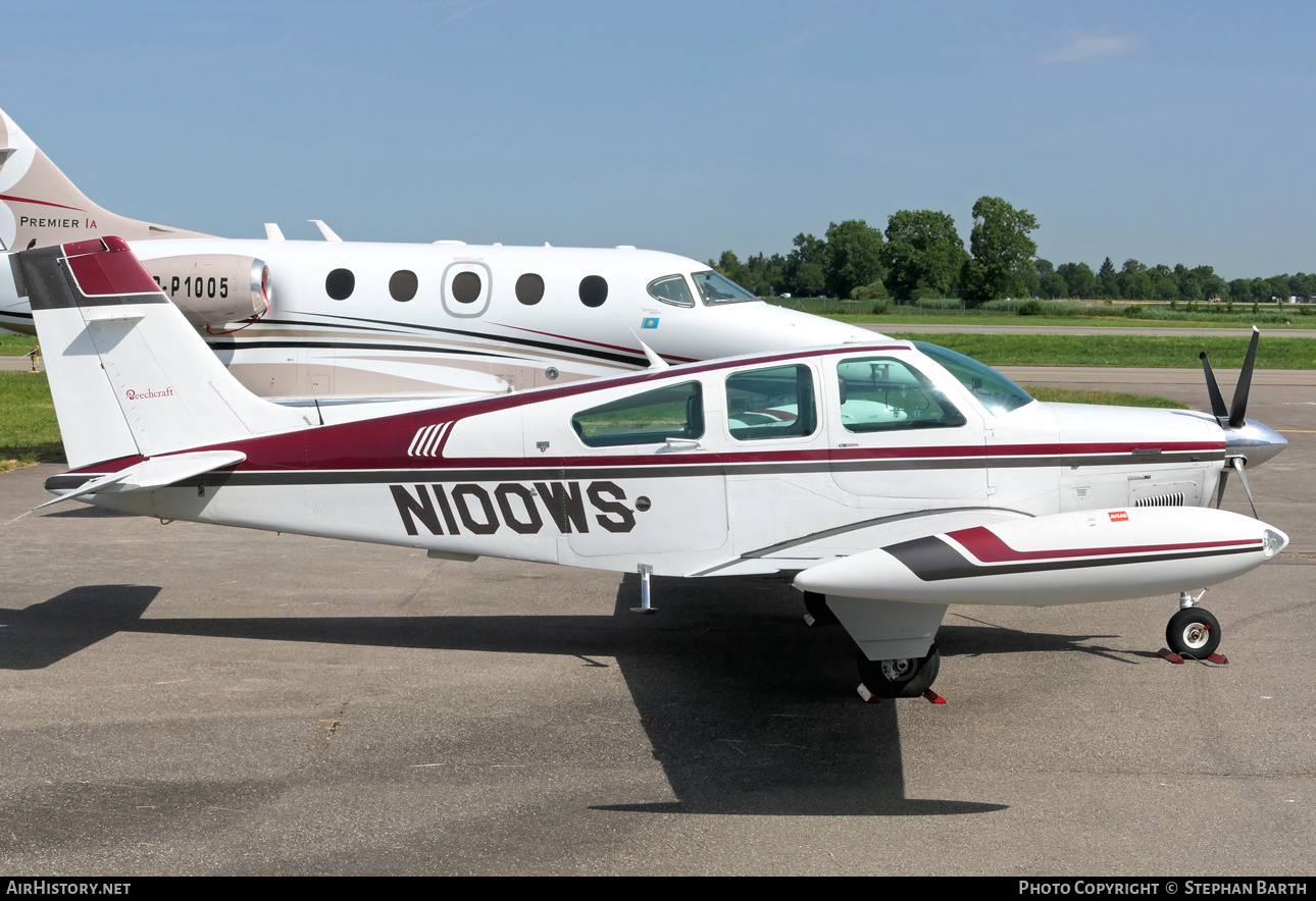 Aircraft Photo of N100WS | Beech F33A Bonanza | AirHistory.net #583055
